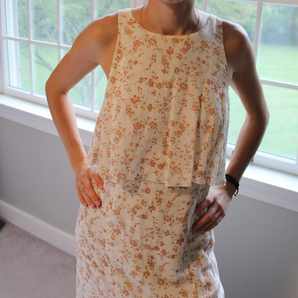 Free People Floral Maxi Dress